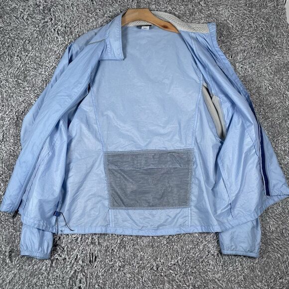 Patagonia Storm Racer Jacket Men’s Large Baby Blue Lightweight Activewear Wind - Picture 5 of 8